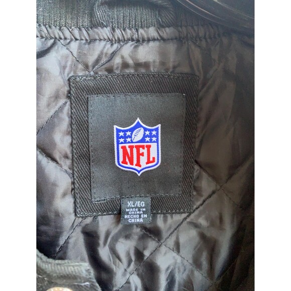 New Orleans Super Bowl  XLIV Champions Embroidered Double Sided NFL Jacket XL - Picture 2 of 9